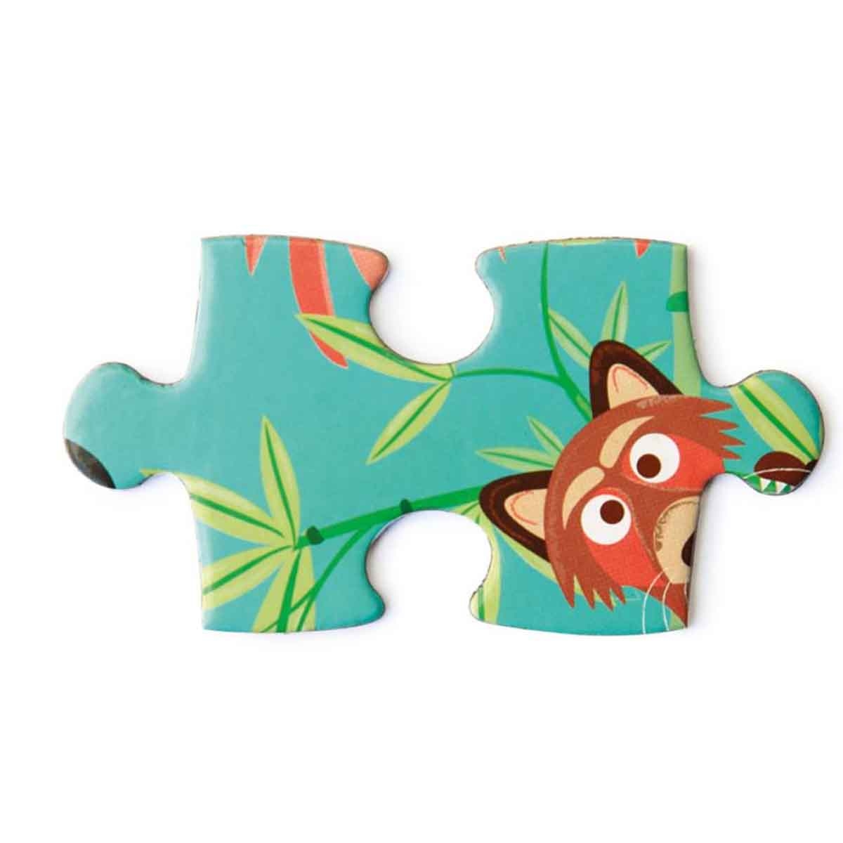 Scratch Europe 20-Pieces Panda Magnetic Book Puzzle Unisex, 3-4 Years