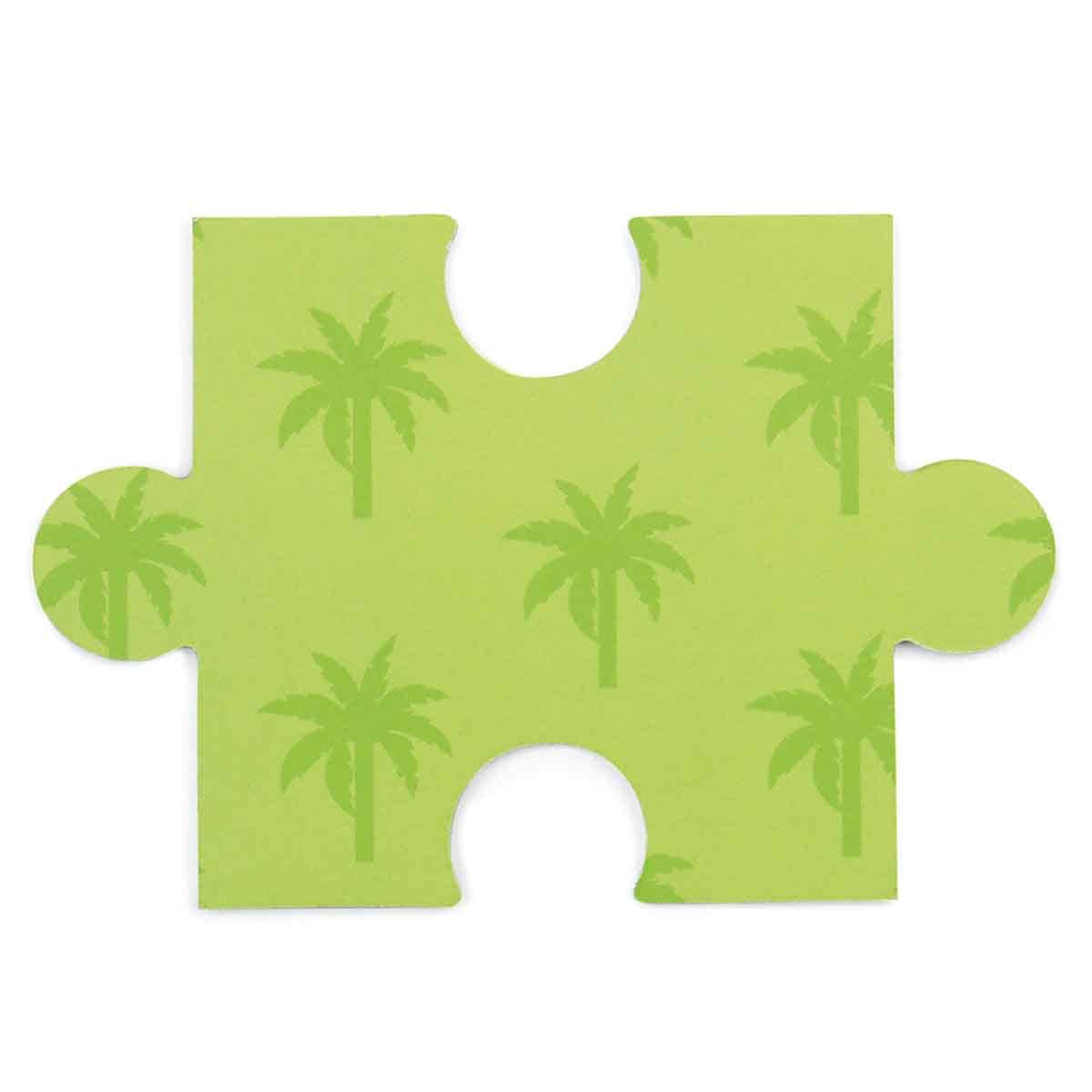 Scratch Europe 36-Pieces Crocodile Contour Puzzle Unisex, 3-4 Years