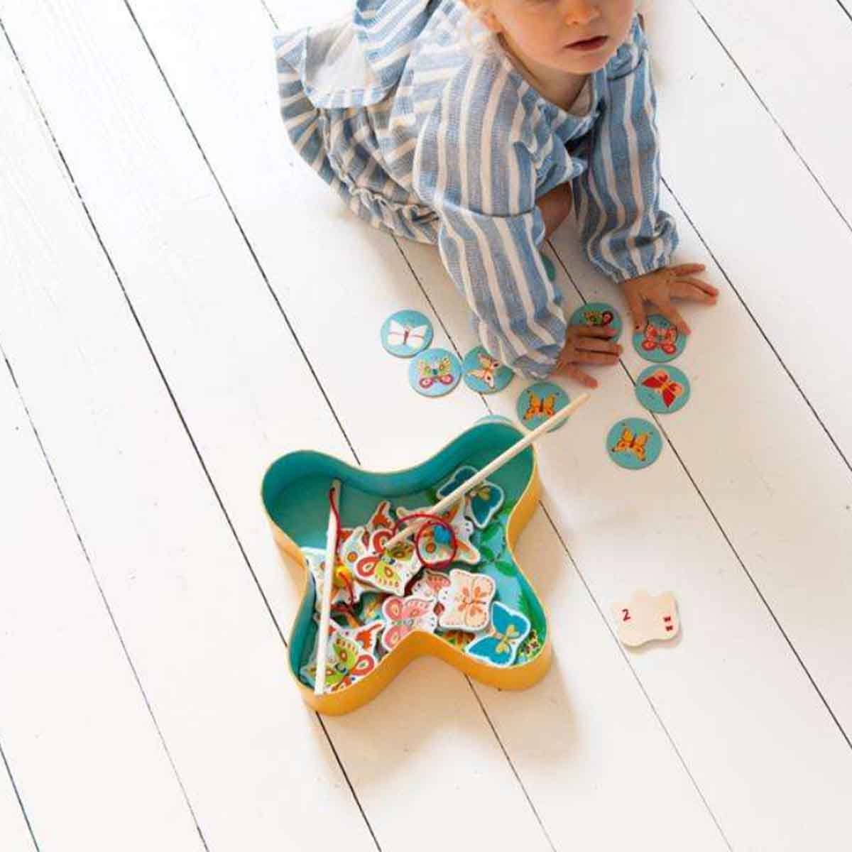 Scratch Europe 3-In-1 Butterfly Game Unisex, 3-4 Years