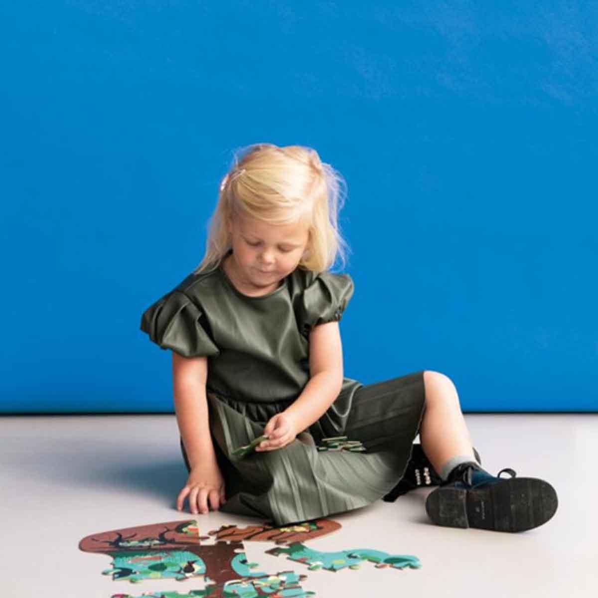 سكراتش يوروب لغز شجرة الطيور المحدد مكوّن من 59 قطعة، للجنسين، من عمر 3 إلى 4 سنوات