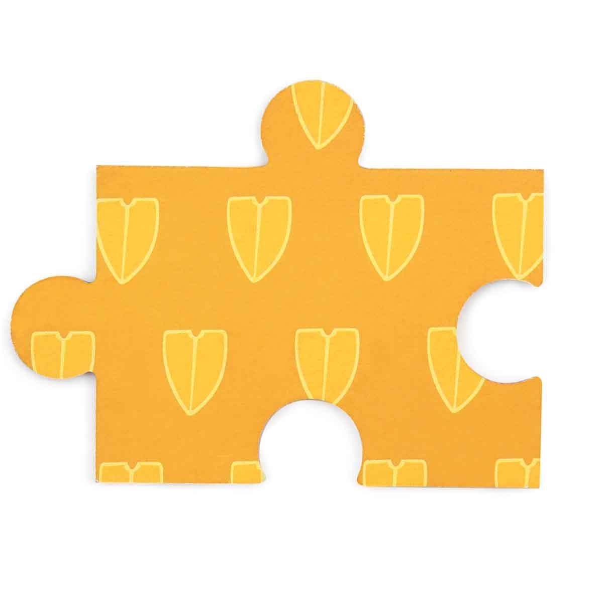 Scratch Europe 61-Pieces Dragon Contour Puzzle Unisex, 3-4 Years