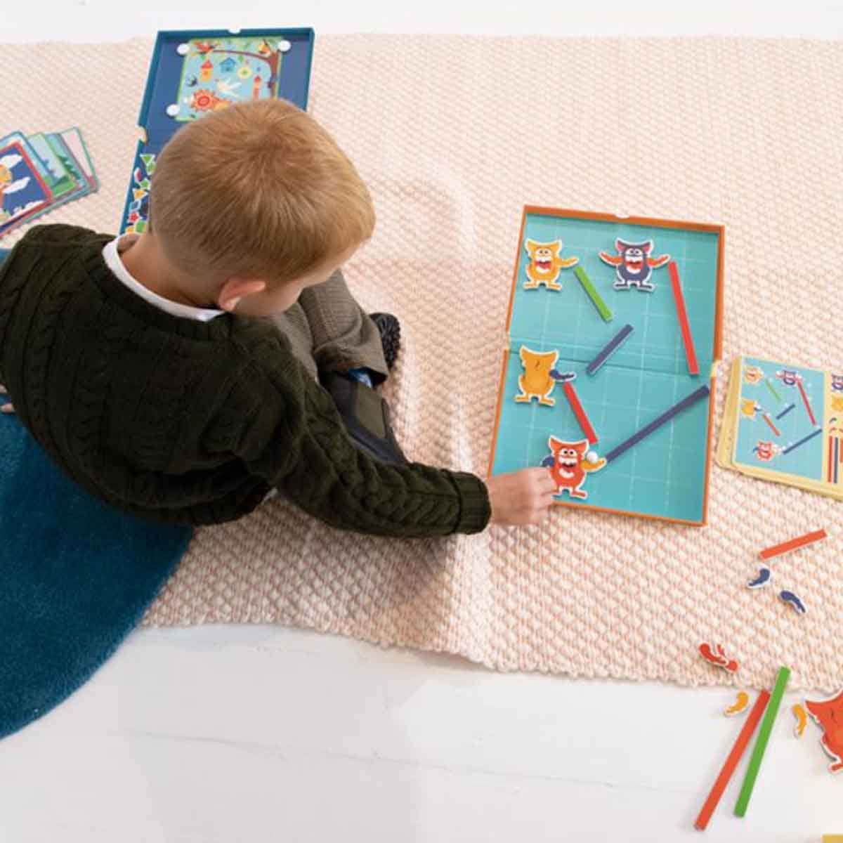 Scratch Europe Animal Magnetic Counting Game with 20 Challenges & 4 Themes Unisex, 3-4 Years