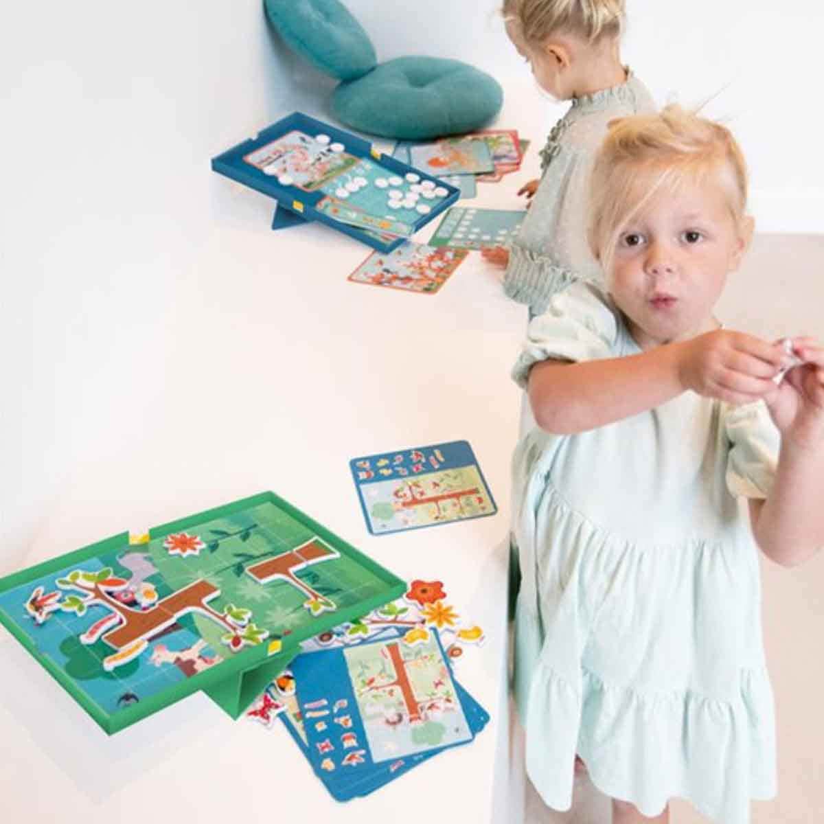 Scratch Europe Animal Magnetic Counting Game with 20 Challenges & 4 Themes Unisex, 3-4 Years