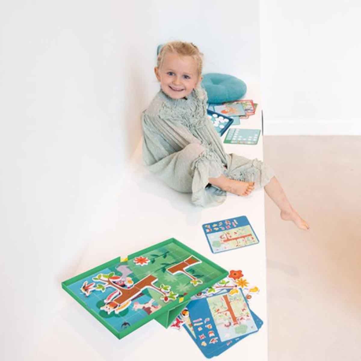 سكراتش يوروب لعبة مغناطيسية ممتعة عن المزرعة بـ20 تحديًا و2 مستوى، للجنسين، من عمر 3 إلى 4 سنوات