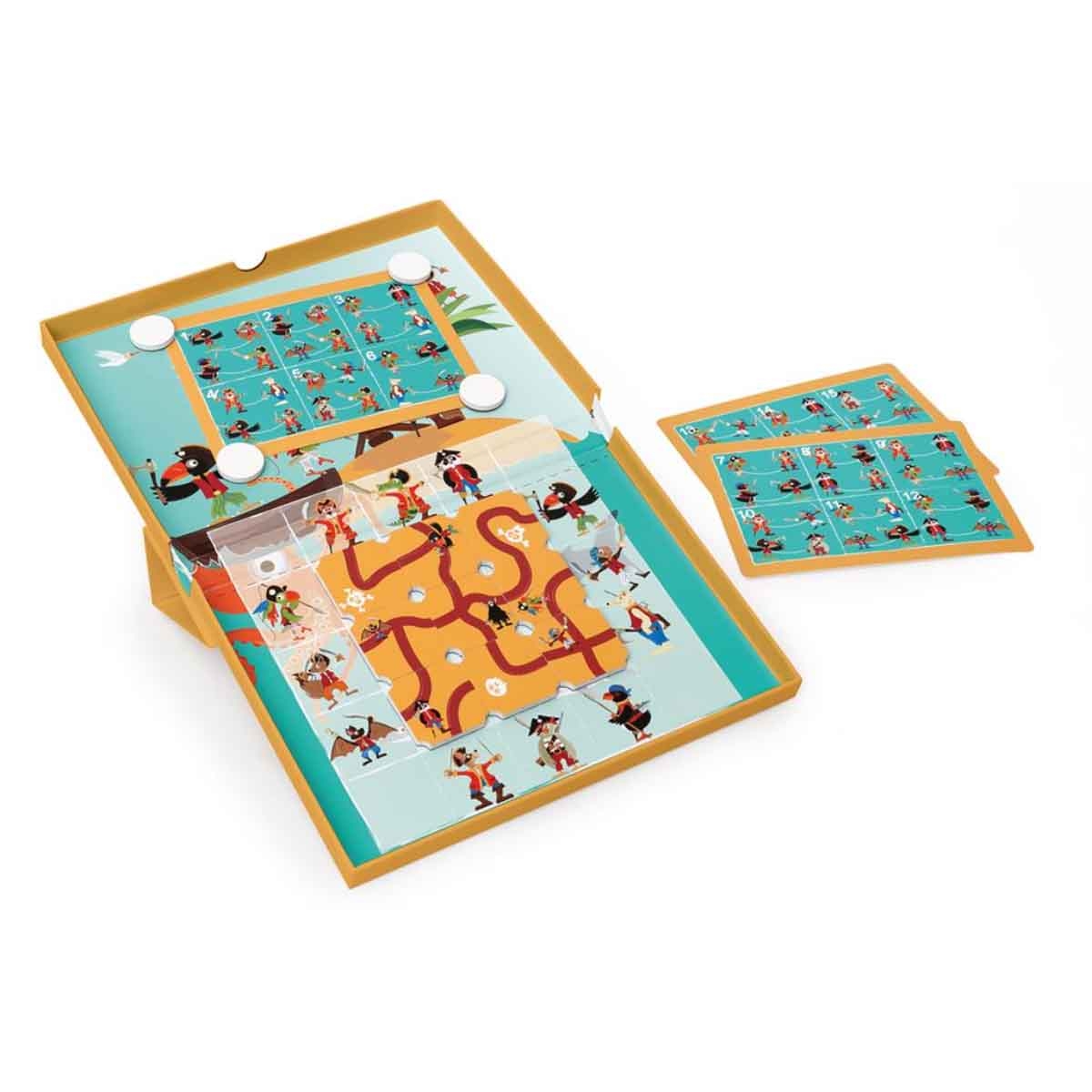 سكراتش يوروب متاهة القراصنة المغناطيسية بـ20 تحديًا و2 مستوى، للجنسين، من عمر 5 إلى 7 سنوات