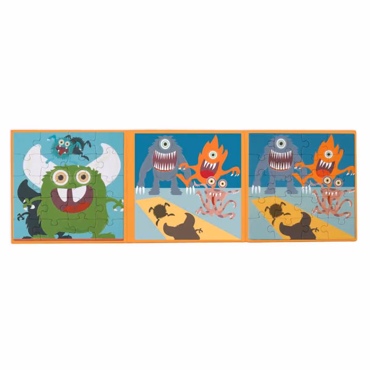 Scratch Europe Monster Magnetic Book Puzzle Unisex, 3-4 Years