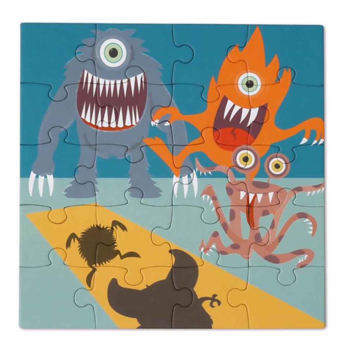 سكراتش يوروب كتاب مغناطيسي لغز الوحوش، للجنسين، من عمر 3 إلى 4 سنوات