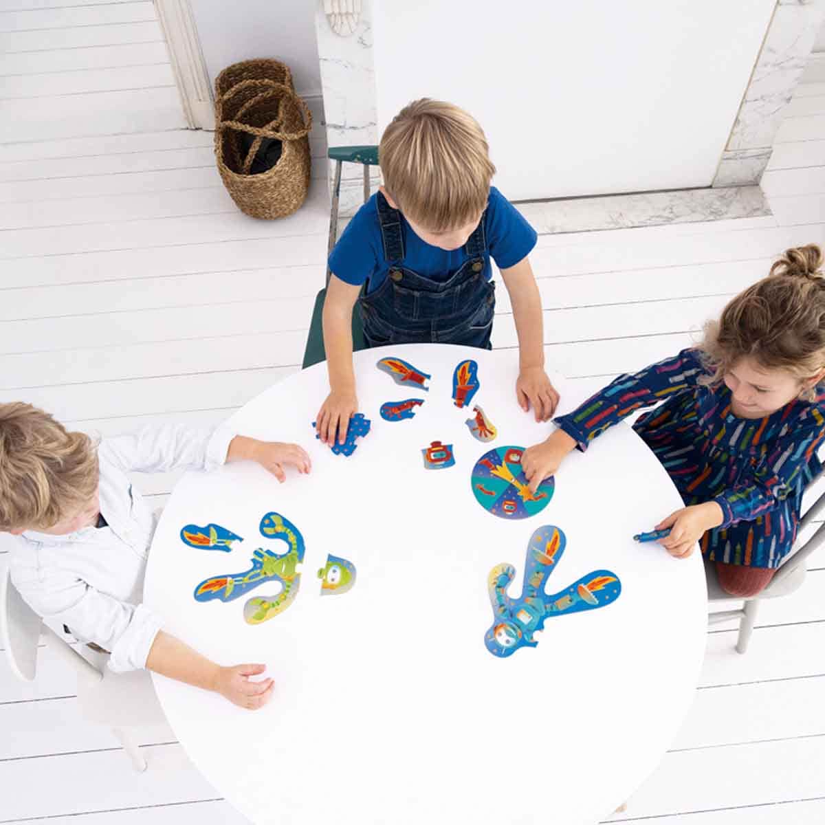 Scratch Europe Robobuilder Puzzling Game Unisex, 3-4 Years