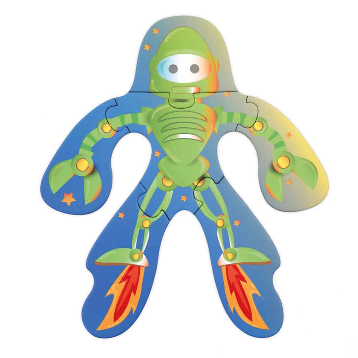 Scratch Europe Robobuilder Puzzling Game Unisex, 3-4 Years