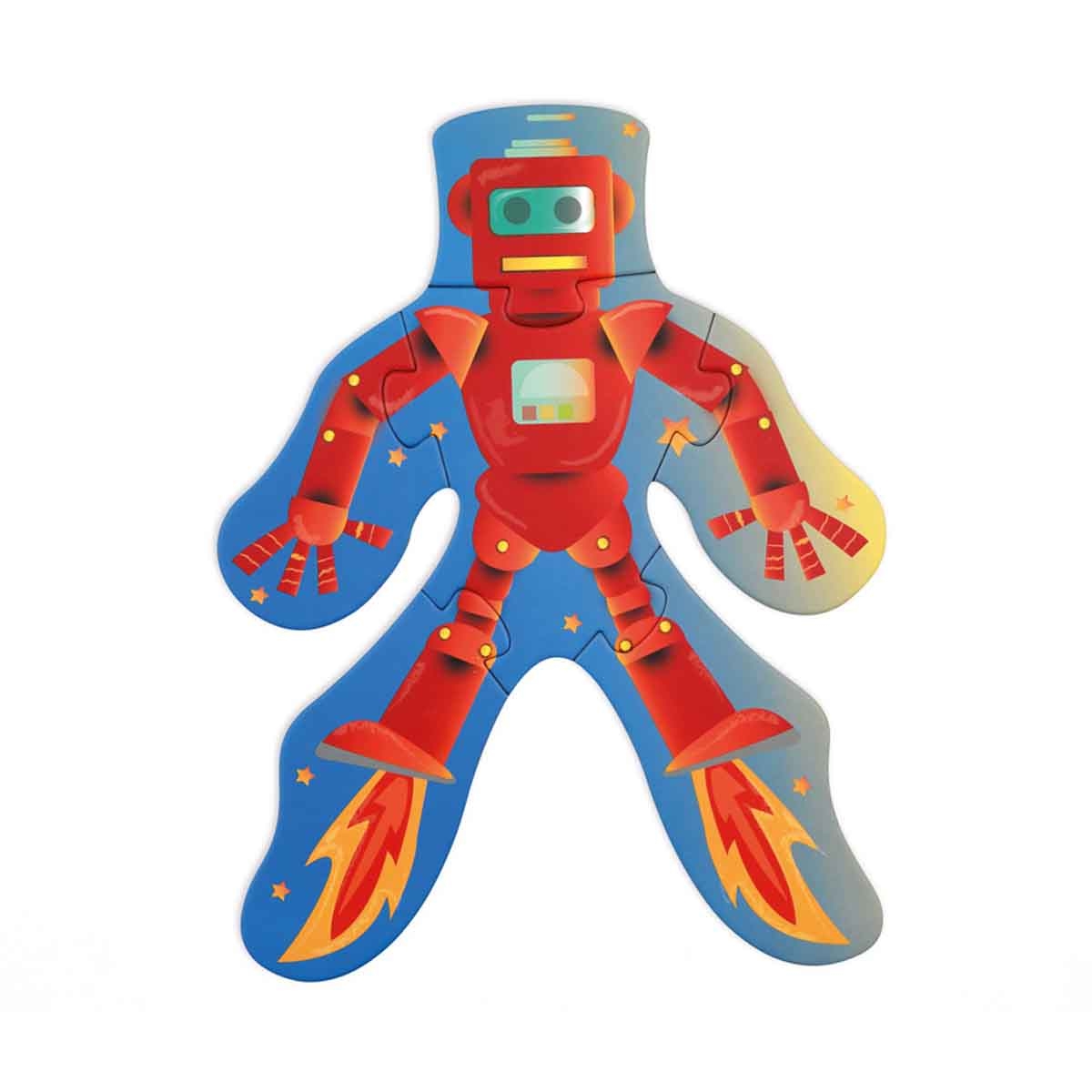 Scratch Europe Robobuilder Puzzling Game Unisex, 3-4 Years