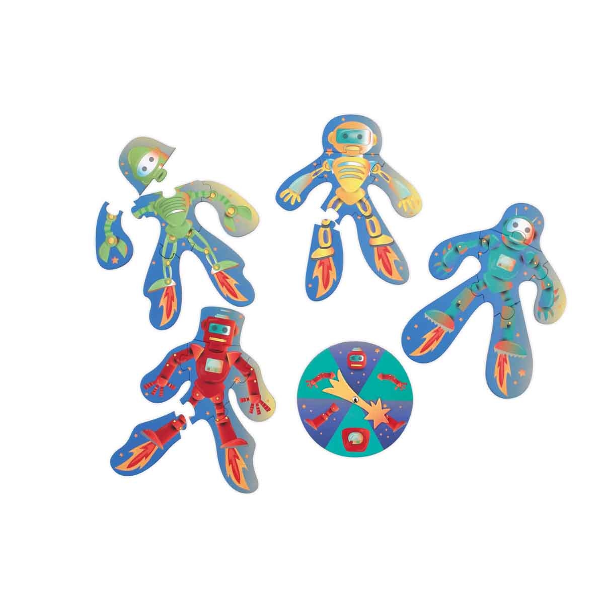 Scratch Europe Robobuilder Puzzling Game Unisex, 3-4 Years