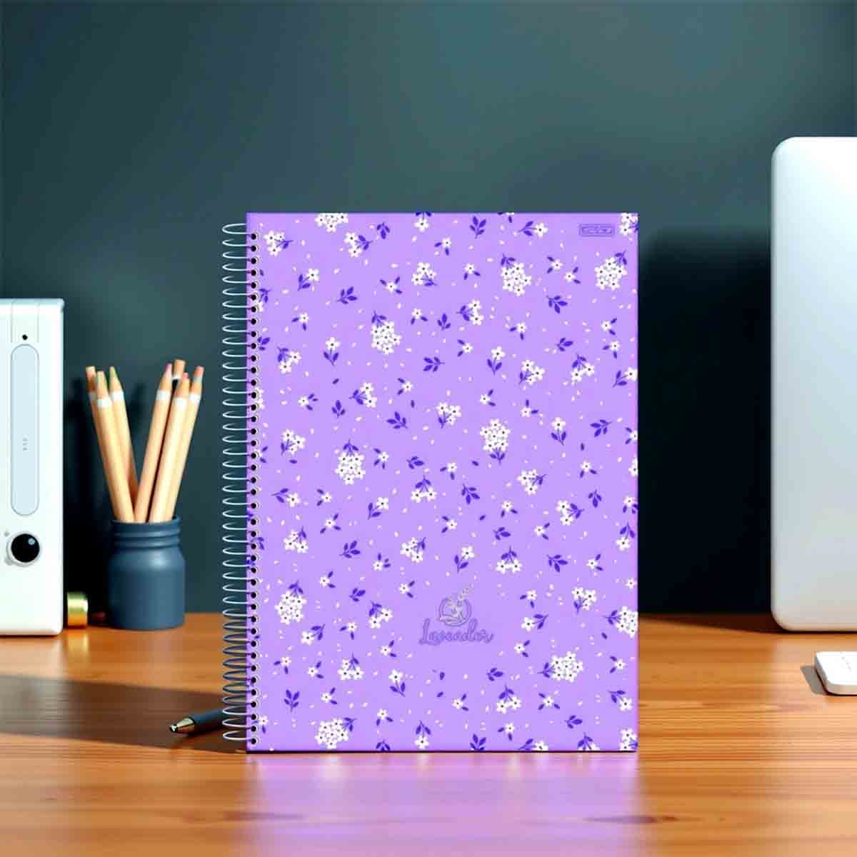 SD Inovacoes Grafica Spiral BB Notebook with Atlas Blue Ballpoint Pen Combo Pack