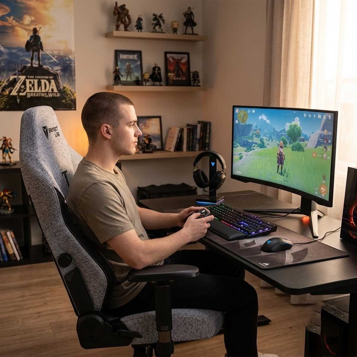 سيكرت لاب تايتان إيفو سوفت ويف بلس كرسي ألعاب