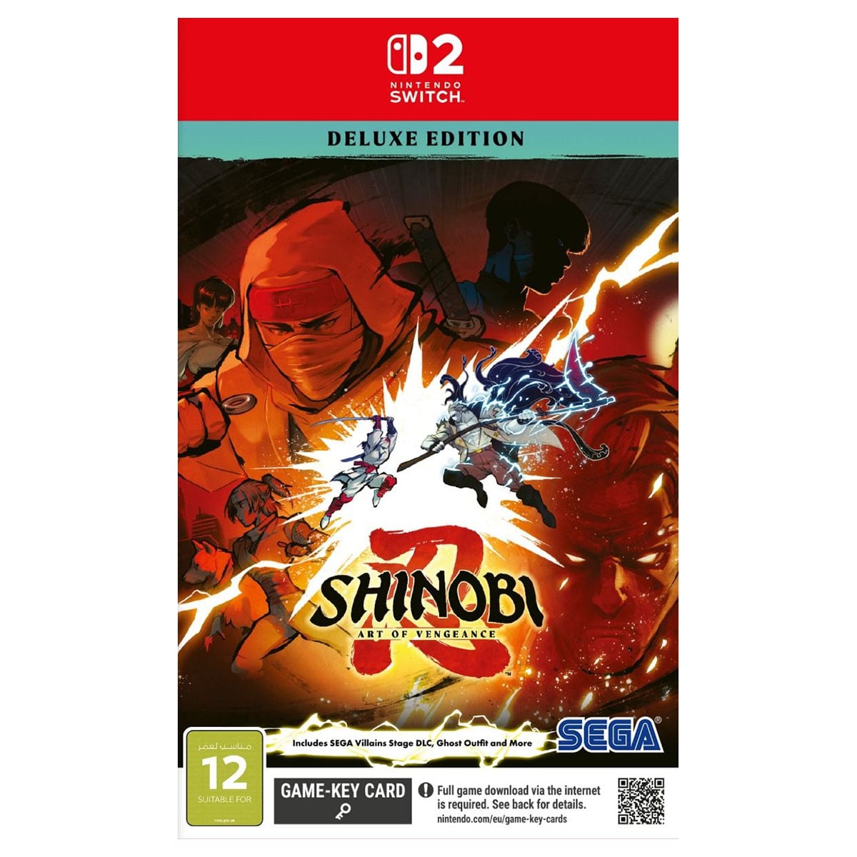 Sega Shinobi: Art of Vengeance Video Game for Nintendo Switch 2