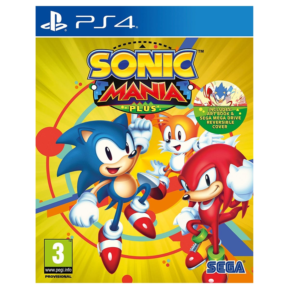 Sega Sonic Mania Plus (International Version) Video Game for PlayStation 4