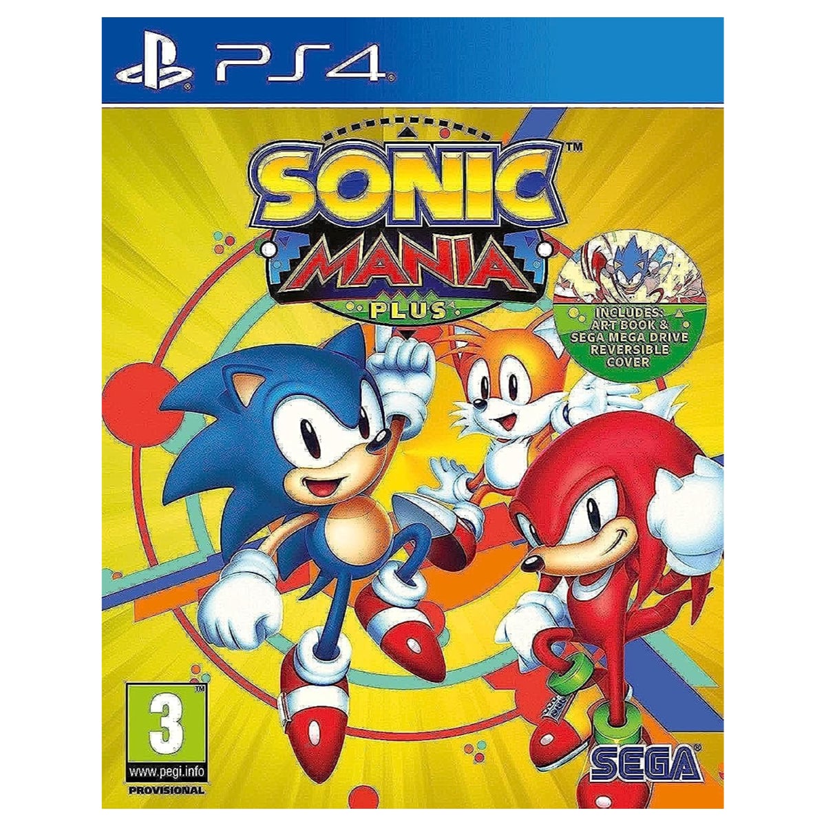 Sega Sonic-Mania Plus (International Version) Video Game for PlayStation 4