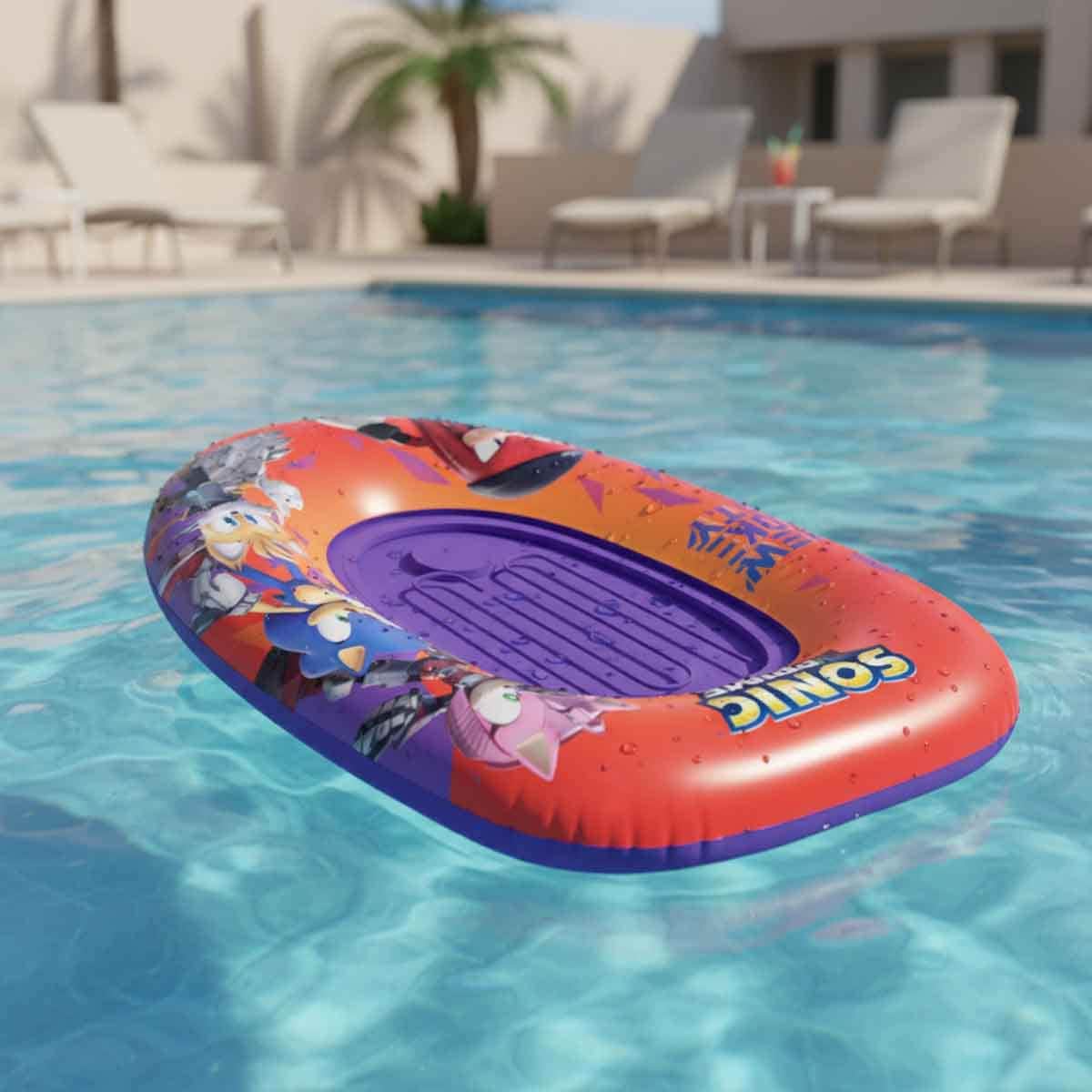Sonic Prime Baby Inflatable Boat Boys, 3-4 Years