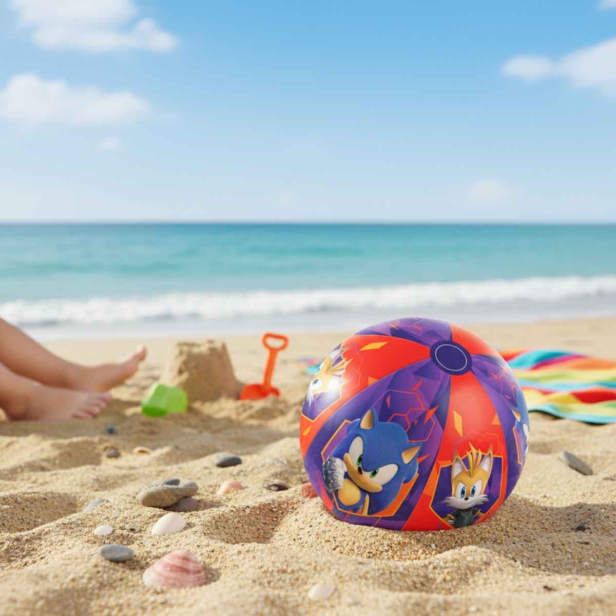 Sonic Prime Beach Ball Boys, 3-4 Years