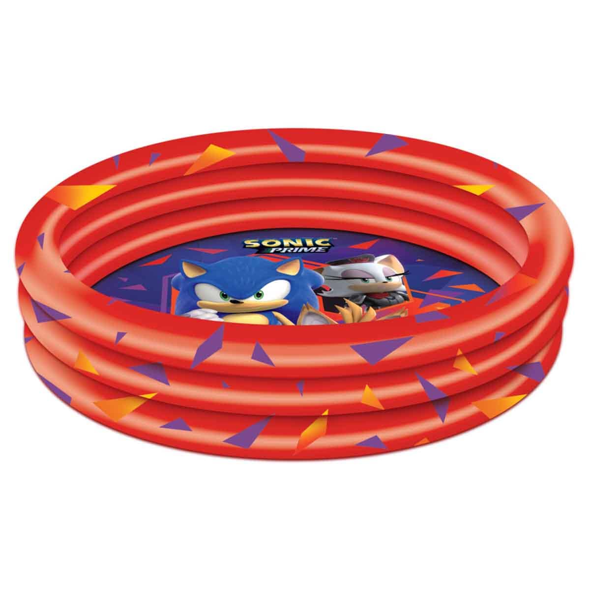 Sonic Prime Inflatable Pool Boys, 50 Ltr, 2-3 Persons, 3-4 Years