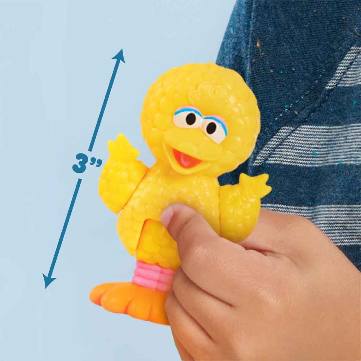 Sesame Street 6-Piece Neighborhood Friends Action Figure Set Unisex, 3-4 Years