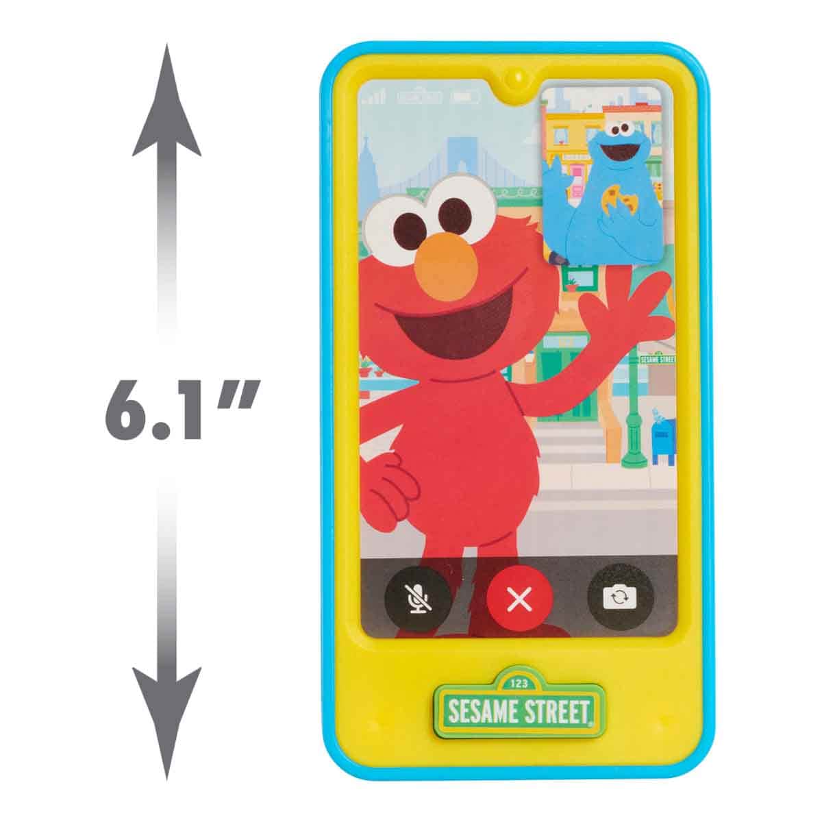 Sesame Street Chat With Elmo Cell Phone Interactive Toy Unisex, 3-4 Years
