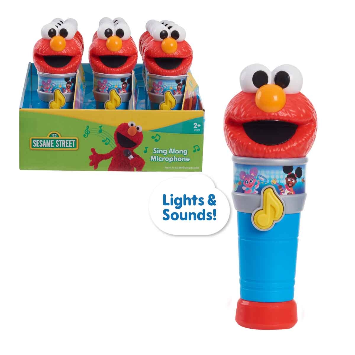 سمسم ستريت ميكروفون الغناء للجنسين، 3-4 سنوات