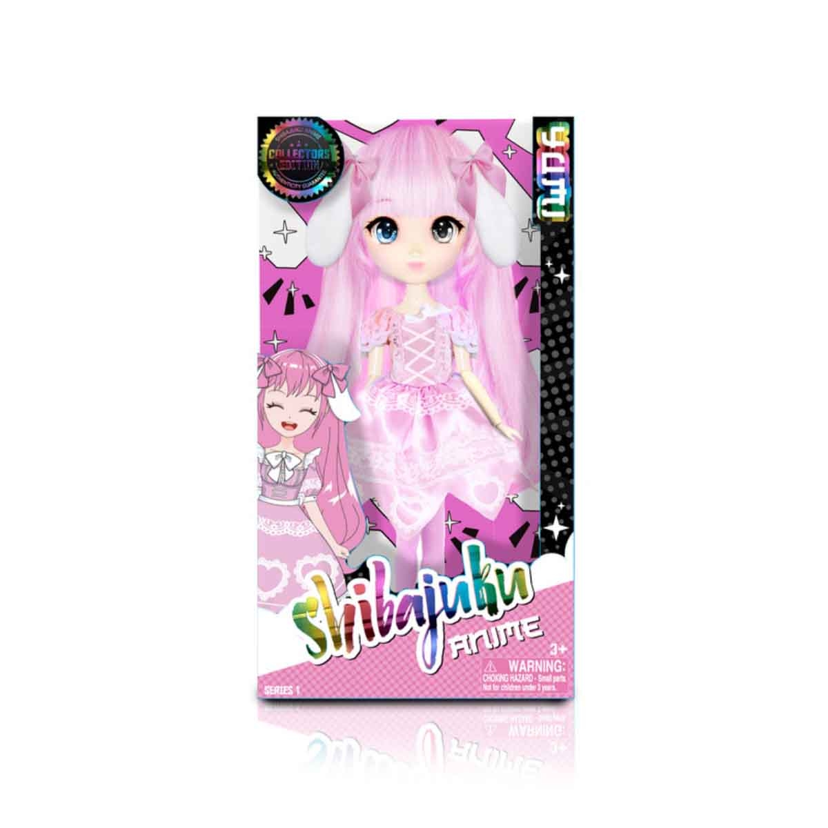 شيباجوكو أنمي دمية يومي للبنات، 3-4 سنوات