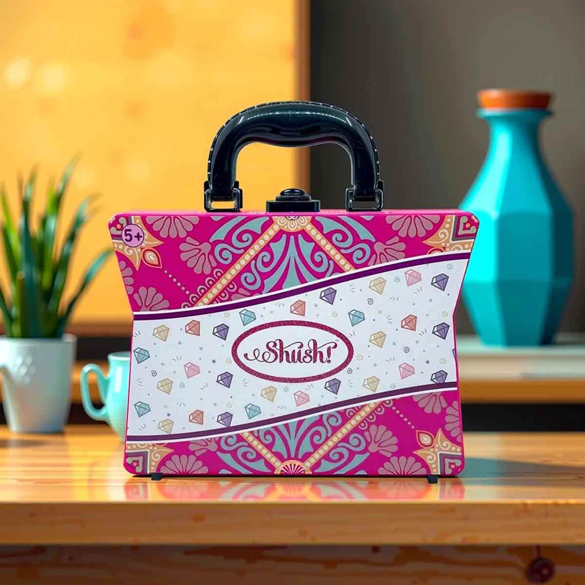 شش مجموعة حقيبة مكياج تجميل للفتيات عمر 5-7 سنوات