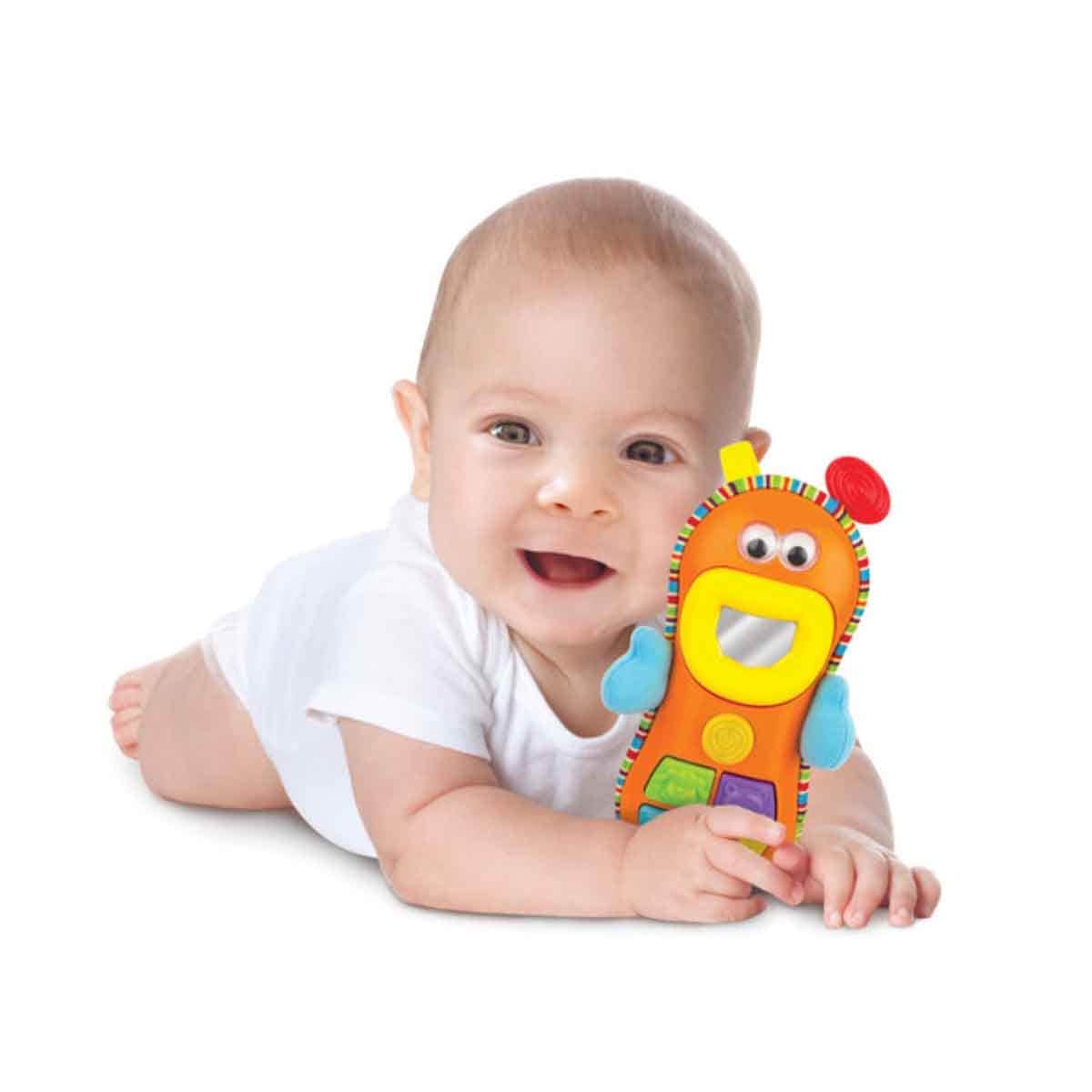 Winfun Silly Face Cell Phone Toy Toddler, 0-2 Years