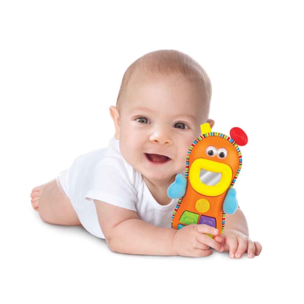 Winfun Silly Face Cell Phone Toy Toddler, 0-2 Years