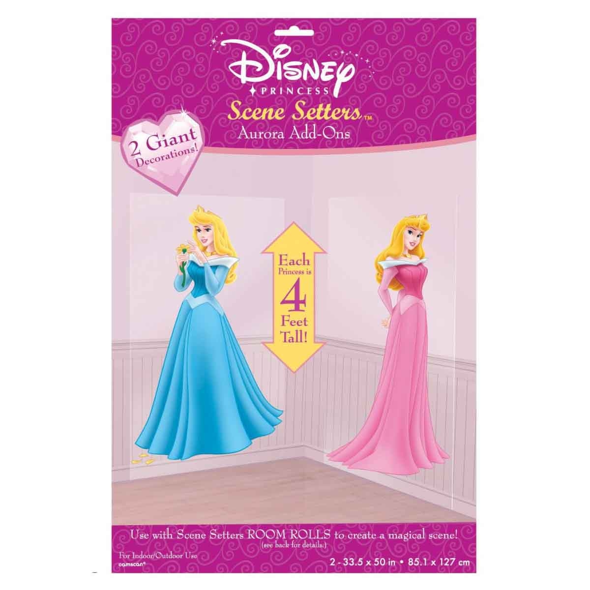 Disney Princess 2-Piece Sleeping Beauty Scene Setter Add-Ons Set