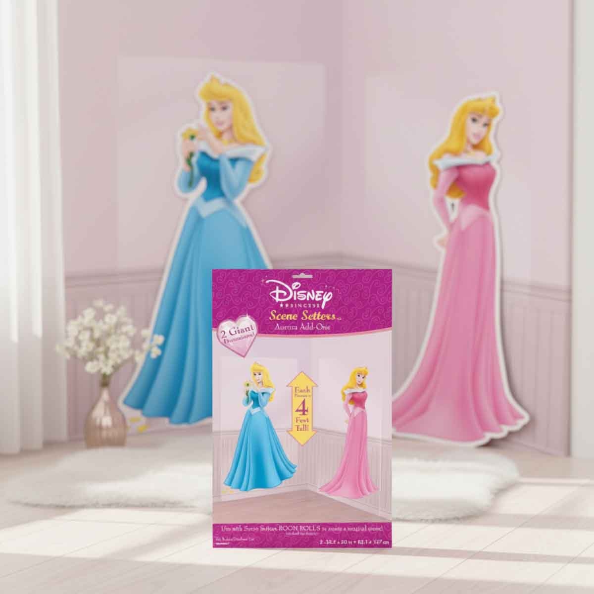 Disney Princess 2-Piece Sleeping Beauty Scene Setter Add-Ons Set