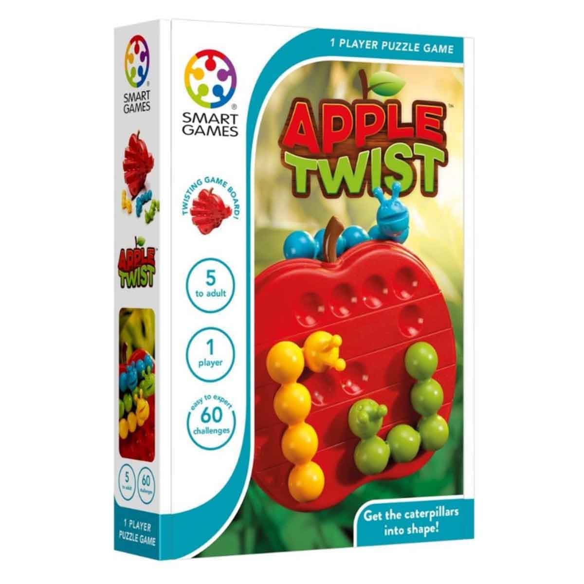 SmartGames Apple Twist Puzzle Board Game Unisex, 5-7 Years