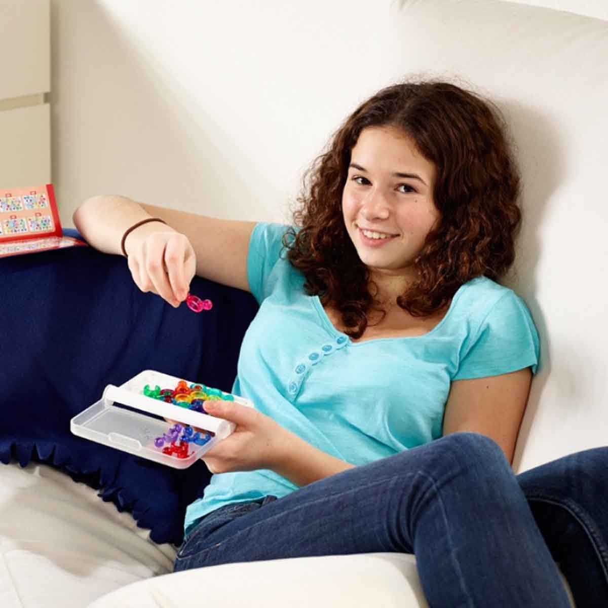 سمارت جيمز لعبة آي كيو لينك المحمولة، للجنسين، من عمر 8 إلى 10 سنوات