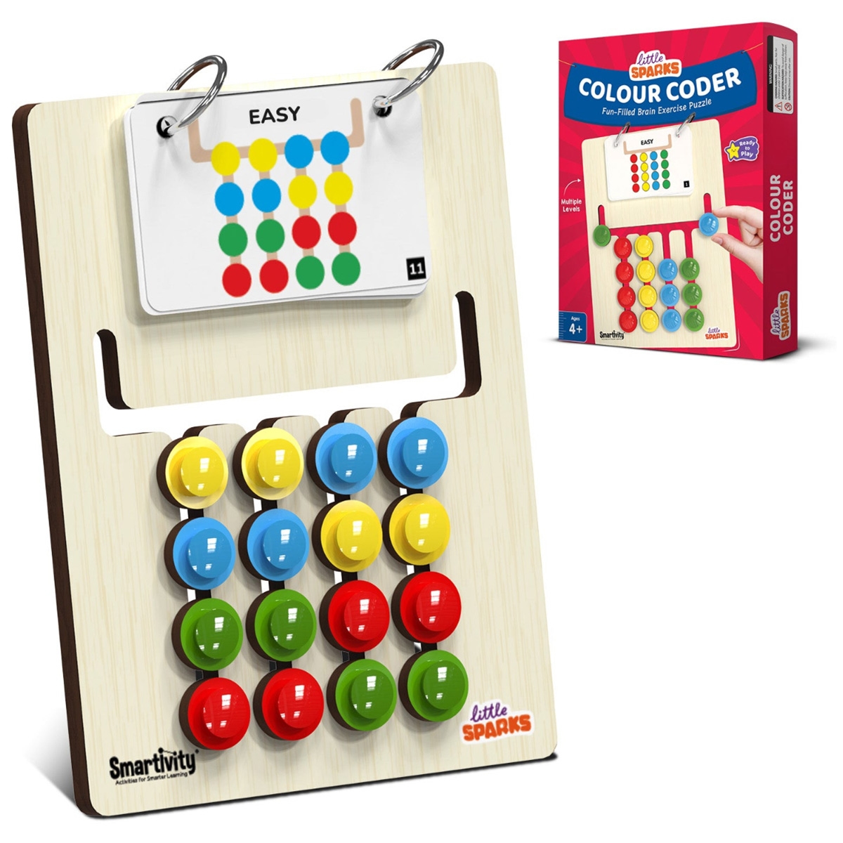 Smartivity Colour Coder Activity Kit Unisex, 5-7 Years