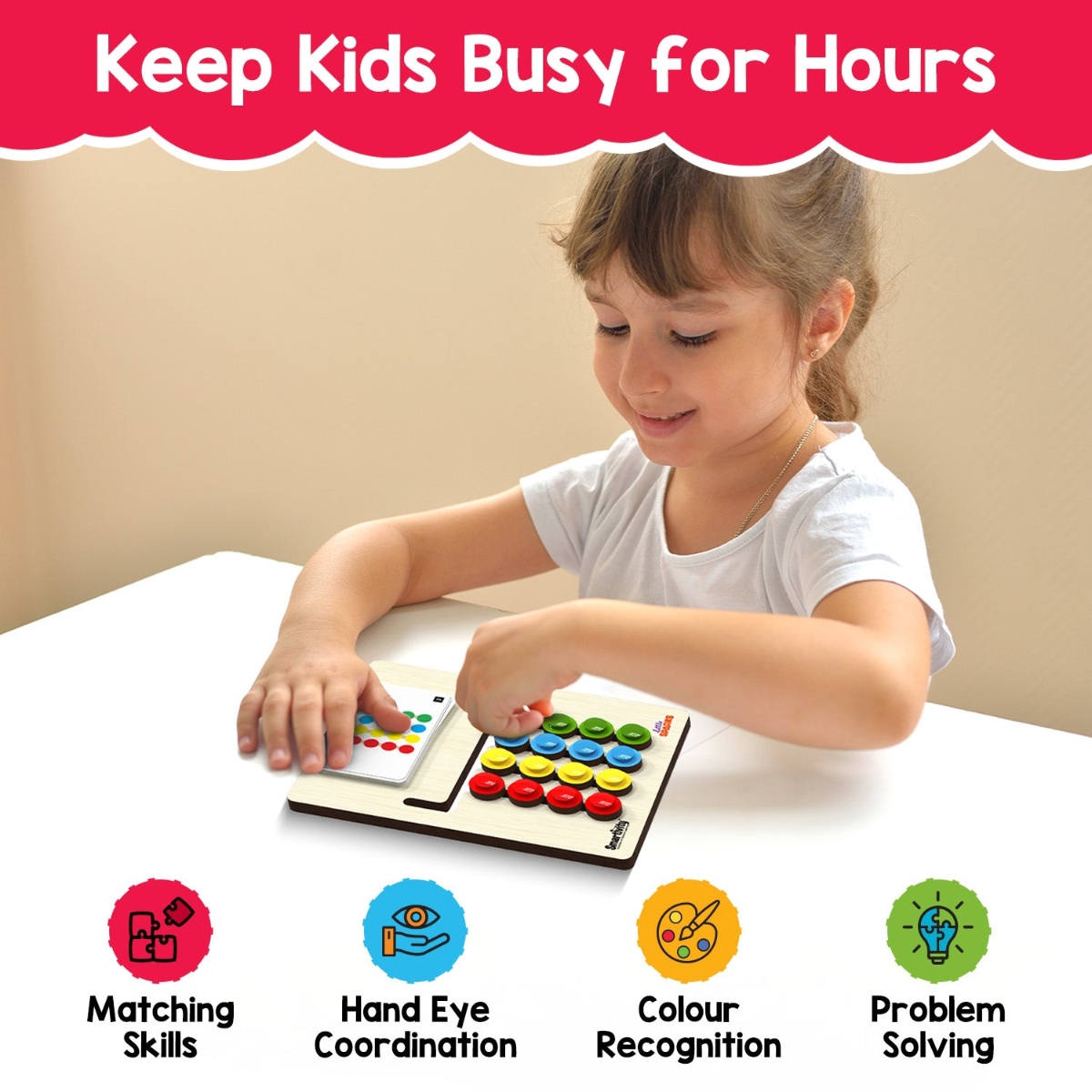 Smartivity Colour Coder Activity Kit Unisex, 5-7 Years