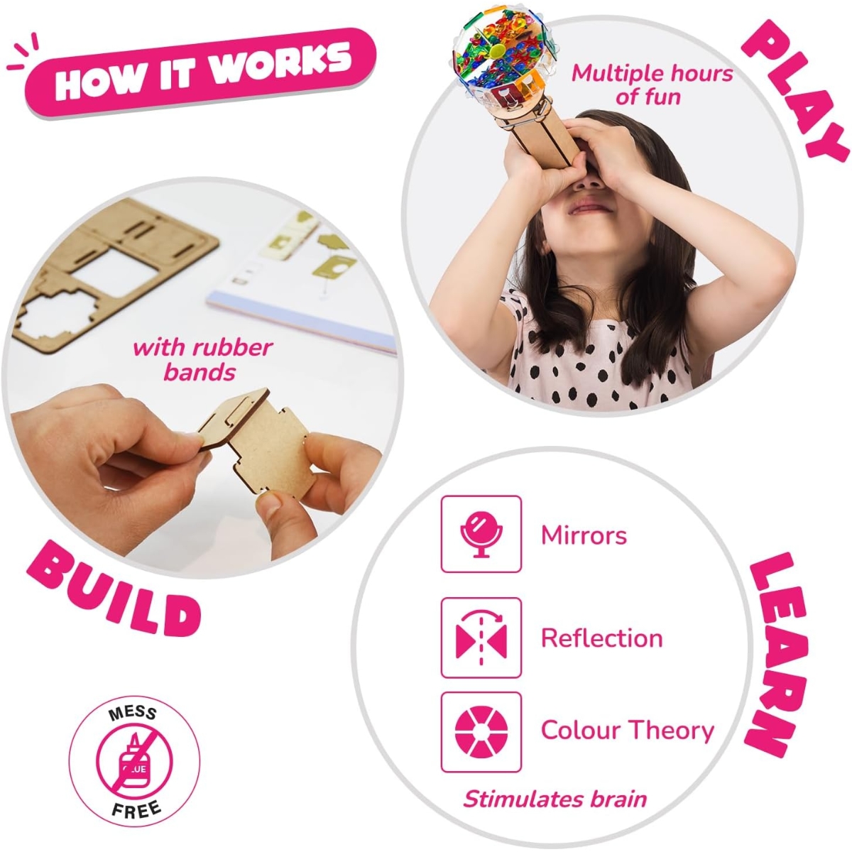 Smartivity Educational Kaleidoscope Toy Unisex, 5-7 Years