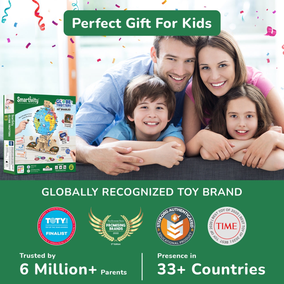 Smartivity Globe Trotters Unisex, 8-10 Years