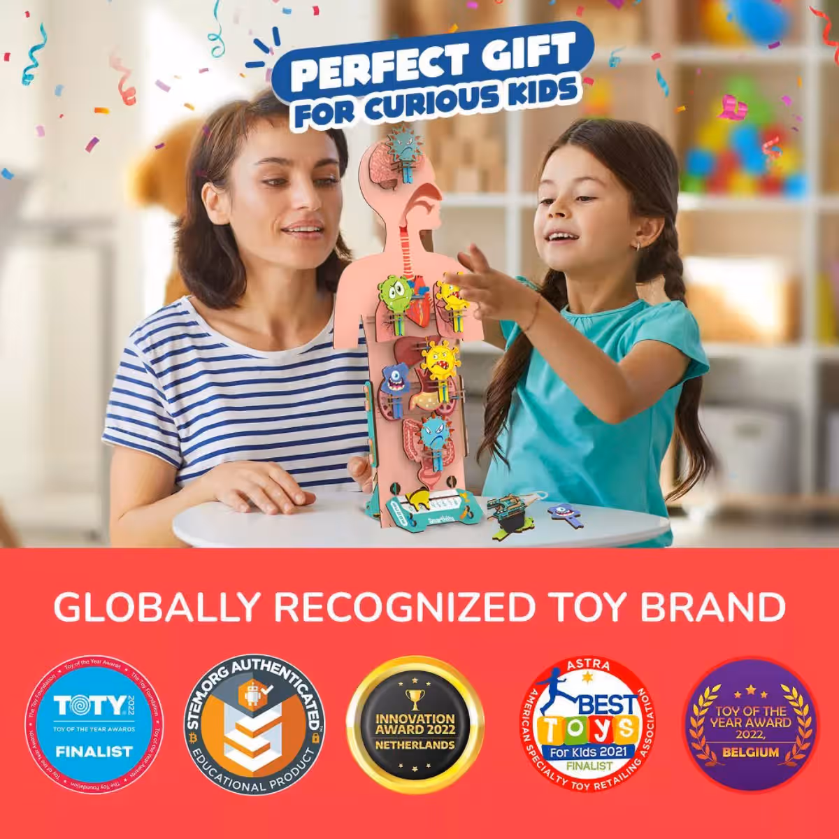 Smartivity Human Body Science Kit Unisex, 5-7 Years