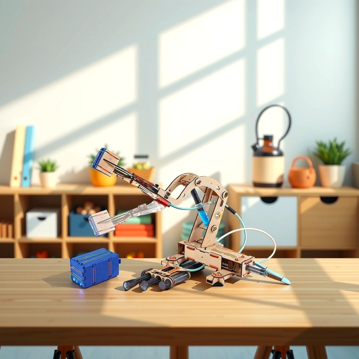 Smartivity Hydraulic Crane Educational Toy Unisex, 8-10 Years