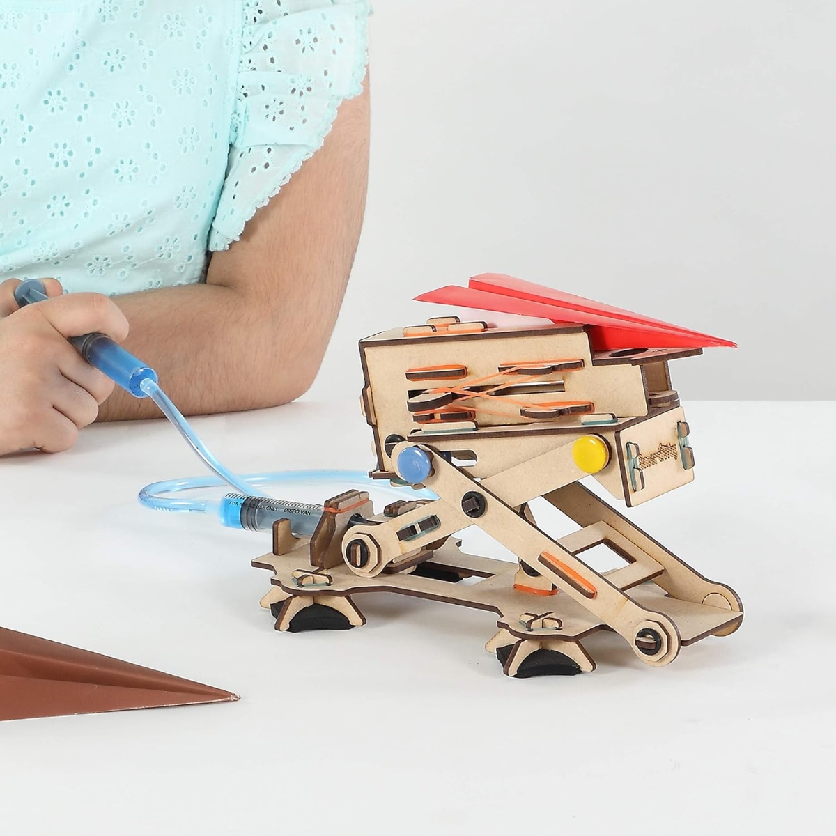 Smartivity Hydraulic Plane Launcher Unisex, 5-7 Years