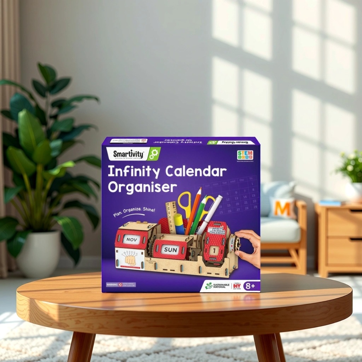 Smartivity Infinity Calendar Organizer Unisex, 8-10 Years