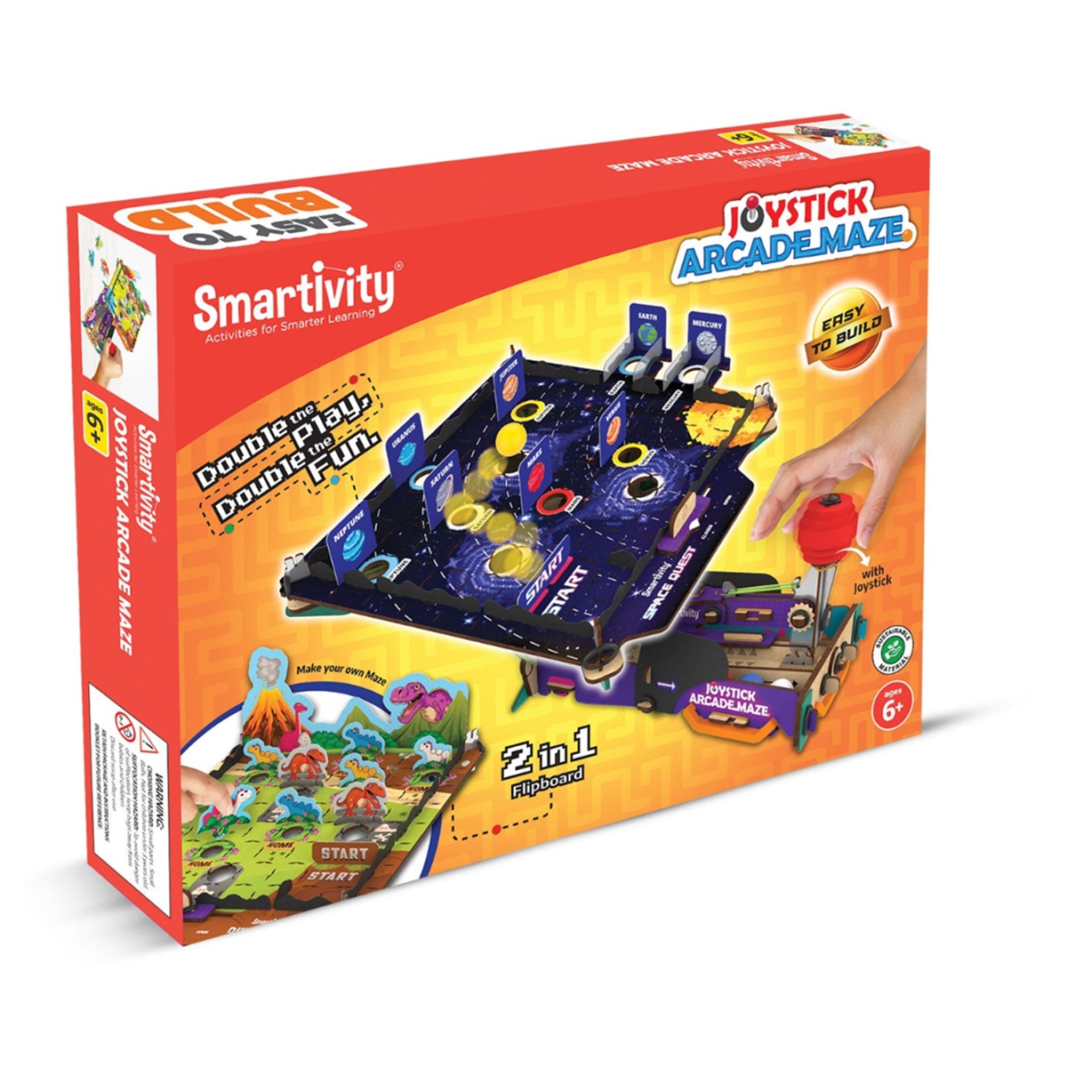 سمارتيفيتي مجموعة علوم متاهة آركيد عصا التحكم للجنسين، 8-10 سنوات