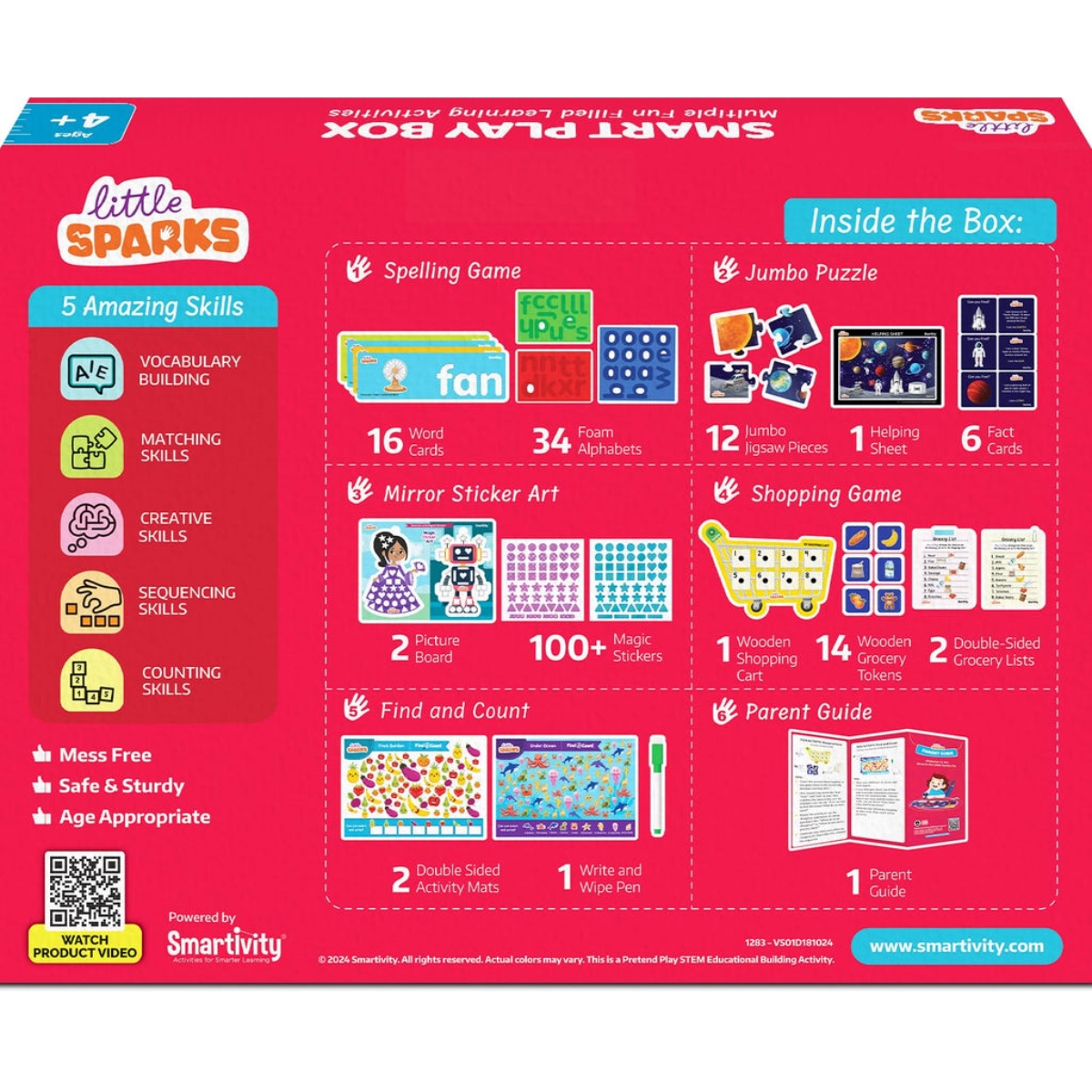 Smartivity Little Sparks Smart Play Box Unisex, 5-7 Years