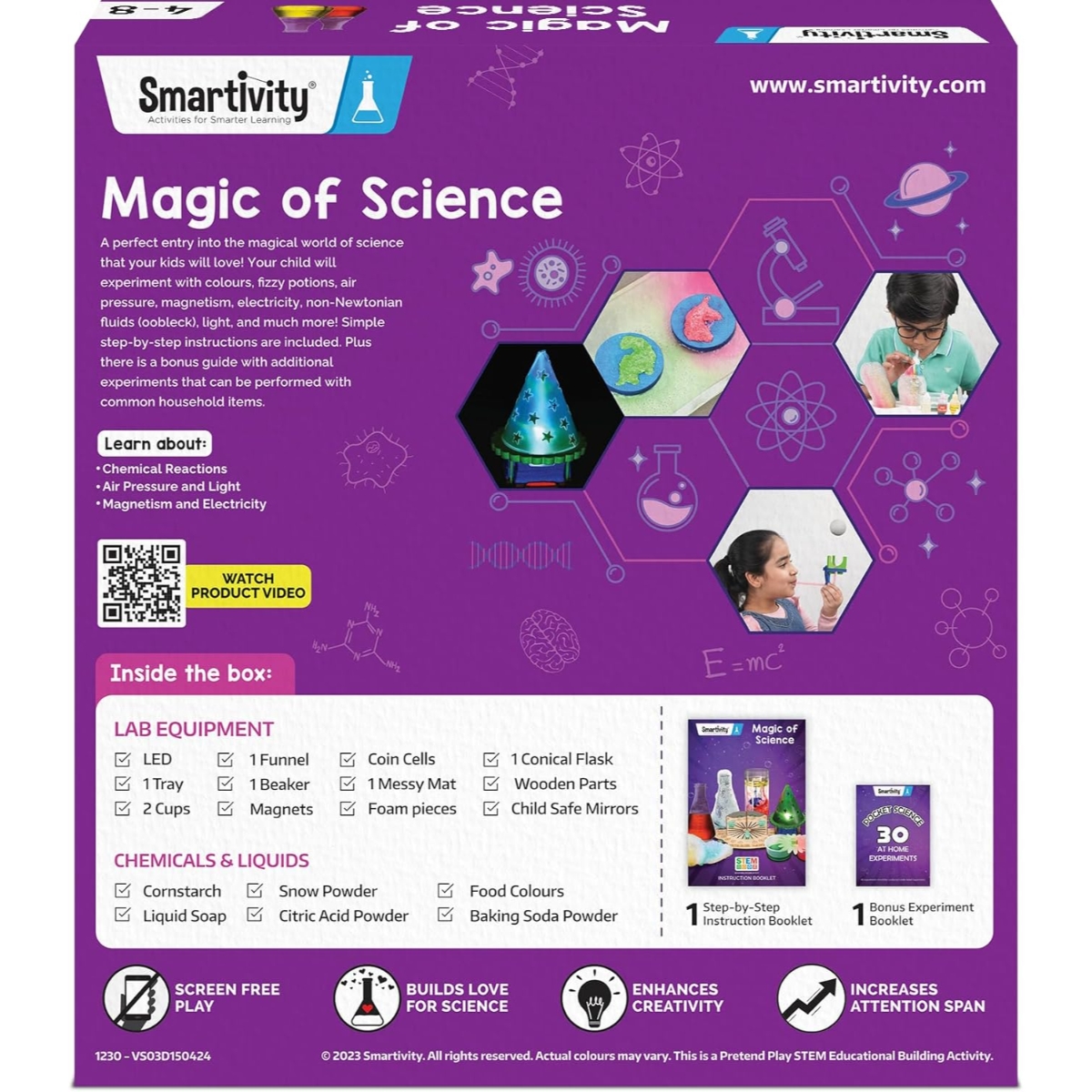 Smartivity Magic of Science Kit Unisex, 5-7 Years