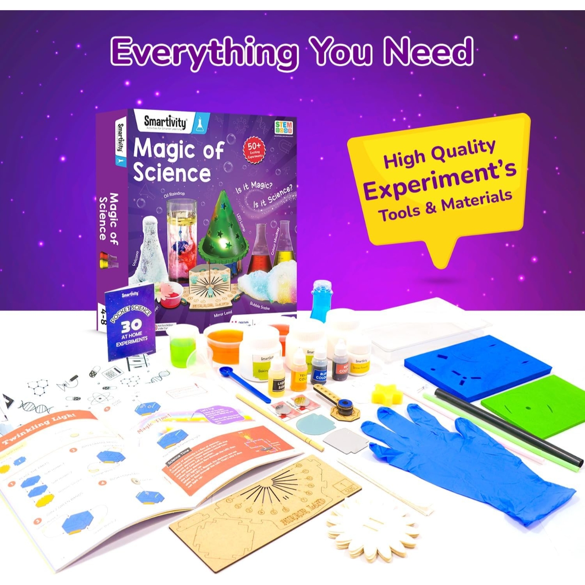 Smartivity Magic of Science Kit Unisex, 5-7 Years