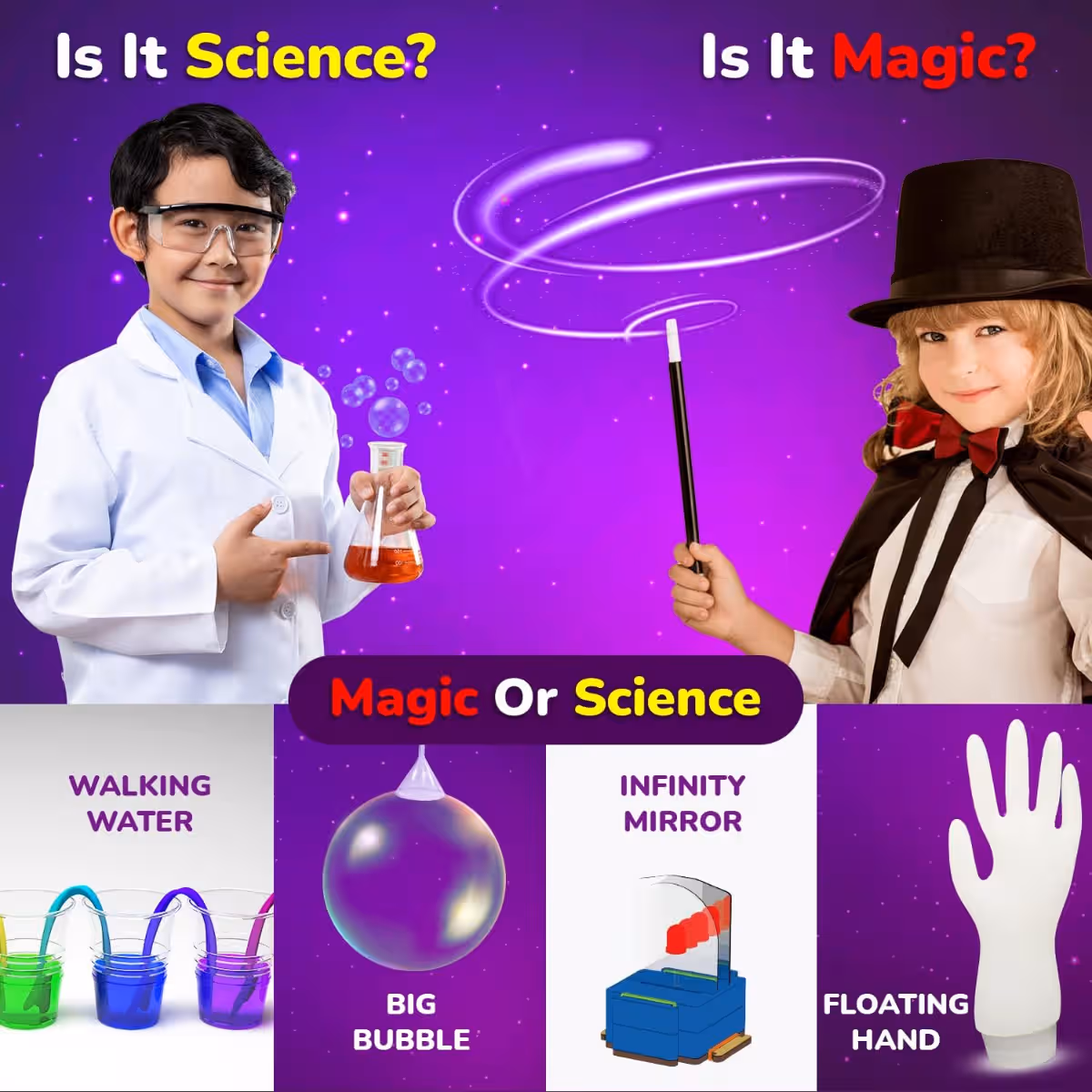 Smartivity Magic of Science Kit Unisex, 5-7 Years
