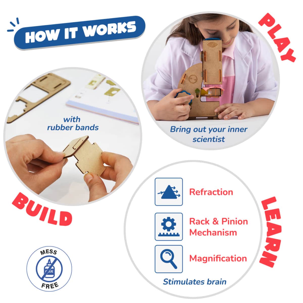 Smartivity Microscope Educational Toy Unisex, 8-10 Years