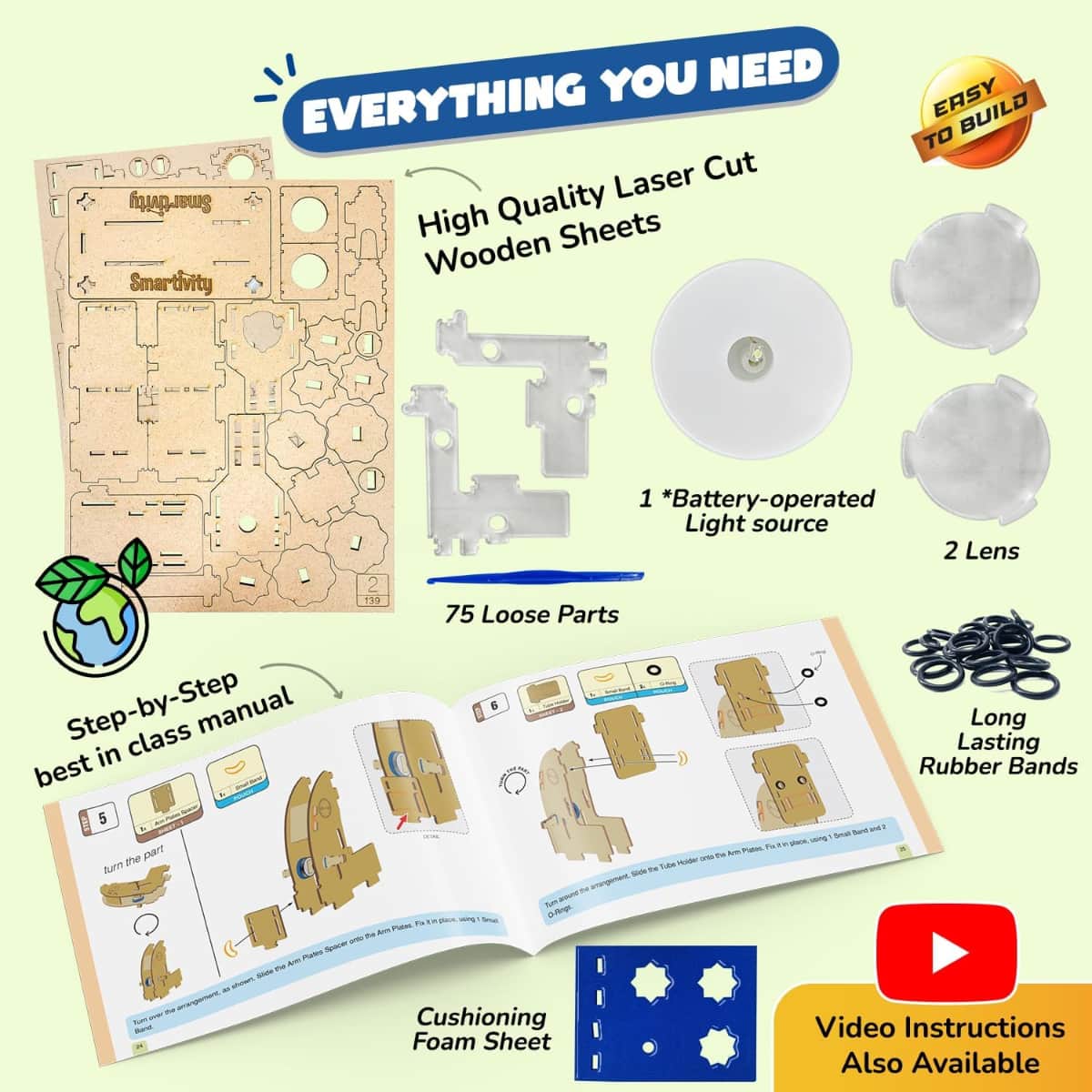 Smartivity Microscope Educational Toy Unisex, 8-10 Years