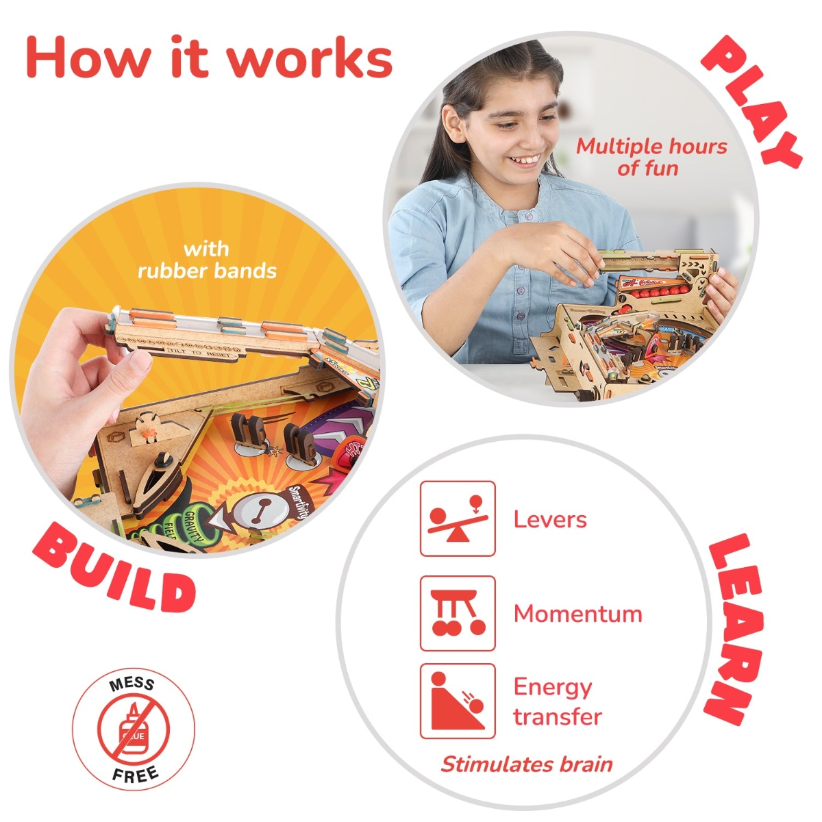 Smartivity Pinball Machine Unisex, 8-10 Years